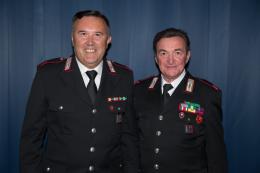In pensione dopo anni di onorato servizio nell'Arma gli investigatori Marcacci e Filippi