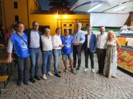 Lo stand ricompatta il centrodestra
