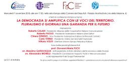 Il pluralismo dell'informazione, una garanzia per il futuro