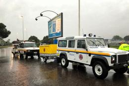 La Protezione Civile in aiuto a Taibon Agordino nel bellunese