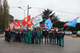 Produzione bloccata per un'ora in fonderia