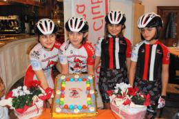 I campioni del Roller Club a tavola