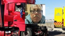 Schianto in autostrada, muore camionista padre di tre figli