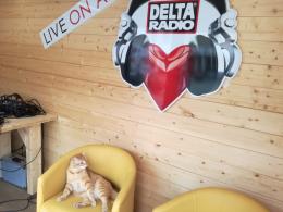 Ospite speciale nella casetta di Delta Radio