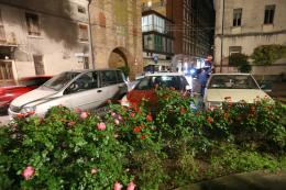 Di sera il parcheggio diventa selvaggio