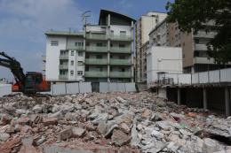 Di Vittorio, demolizione compiuta