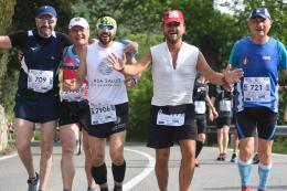 Sei amici portano il Polesine alla ultramaratona