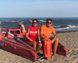 La bagnina eroe ha salvato un bimbo dall'annegamento