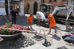 Lavori in corso: arriva la fontanella