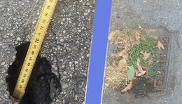 "Tombini chiusi? Beh, tanto ci sono i buchi in strada"