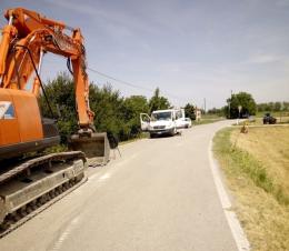 Sicurezza: lavori in corso in via Traversagno