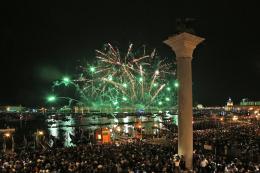 Fuochi polesani illuminano la Festa del Redentore