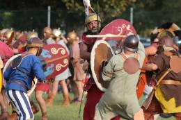 Il giorno della battaglia: spettacolo puro
