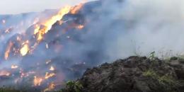 Migliaia di rotoballe vanno a fuoco