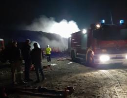 Incendio in discarica: "Nessun rischio per la salute"