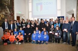 Il Coni festeggia i benemeriti