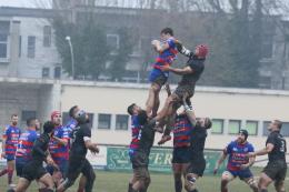 Fine primo tempo: Rovigo spinge ma non passa