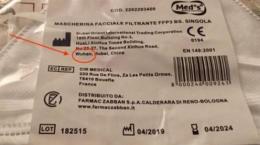 Mascherine contro il virus, sono Made in Cina precisamente "wuhan"