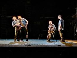 Sul palco, il Far West padano