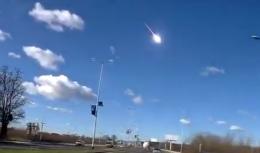 Avvistato da molti meteorite passare sopra i nostri cieli