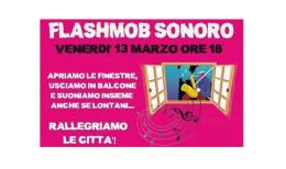 "Aprite le finestre e suonate": Flashmob ovunque alle 18