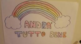 Cento 'creazioni' per dire "Andrà tutto bene"