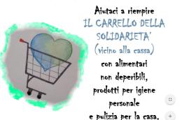 Un "Carrello sospeso" per aiutare le persone più fragili 