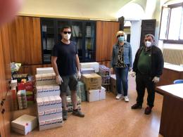 Sei quintali di alimenti per le famiglie in difficoltà