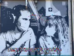 Il murales al Campo Coni fa discutere