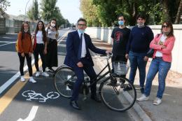 Ora andare a scuola in bici è più sicuro