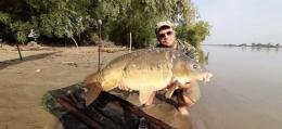 Una super carpa: che pescata!