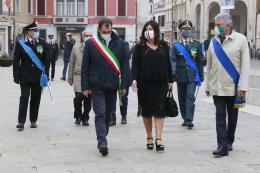 Anche Rovigo festeggia la giornata dell'Unità nazionale e delle Forze armate