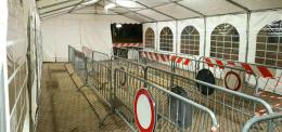 Il Covid Point in sala Caponnetto si amplia anche all'esterno