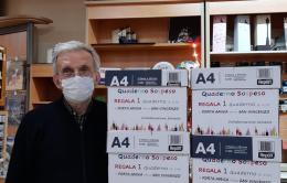 Raccolti 700 quaderni da regalare ai bambini di famiglie in difficoltà economica