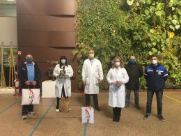 Una donazione natalizia di materiale sportivo e ludico ai piccoli degenti di Pediatria