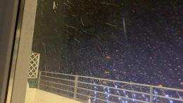 Tempesta di "neve tonda", arriva anche a Rovigo
