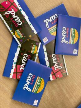 Una gift card buoni spesa all'associazione Ail di Rovigo