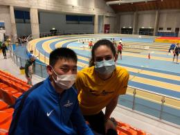 Davide e Francesca a cacciadi medaglia