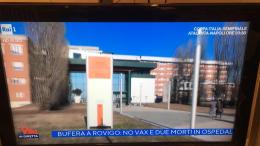 Il caso focolaio in geriatria finisce sulla tv nazionale 