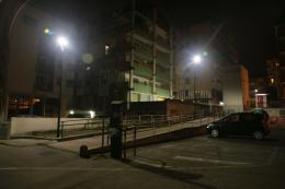La ciclabile del Multipiano si illumina 