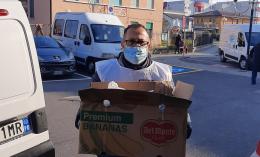 Una donazione alimentare per chi non ne ha