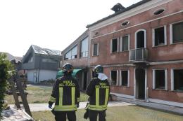 L'intervento non è ancora finito: primi sopralluoghi per capire