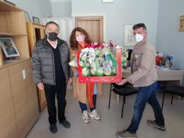 Il Lions dona le uova di Pasqua