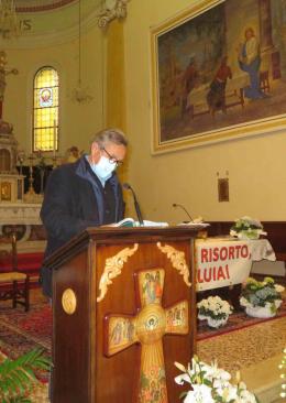 La commozione per l'addio a Claudio Bellini.