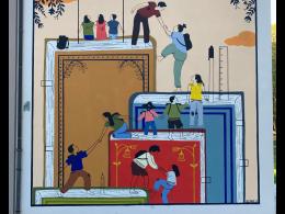 Un nuovo murale colora la scuola