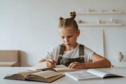 Gaibledon nel tema di una bambina 