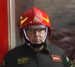 Addio Claudio, pompiere dal cuore enorme
