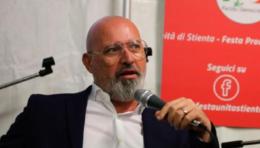Il presidente Stefano Bonaccini a Badia Polesine