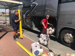 I baby granata partono per il ritiro in montagna