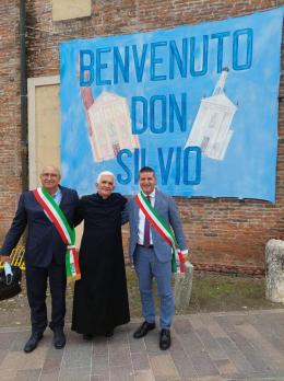 Il benvenuto a don Silvio Baccaro